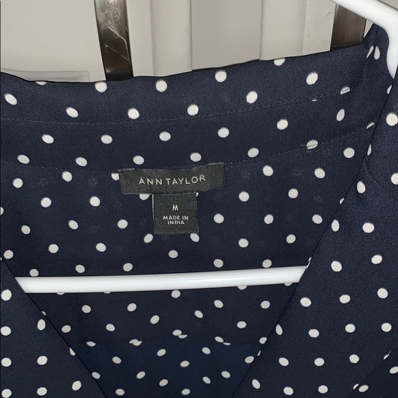 Button Down Tie Front Blouse - Picture 2 of 3